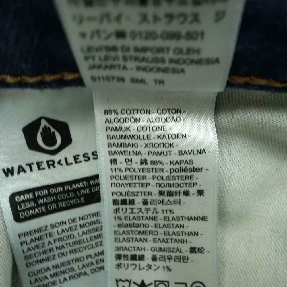 Levi's Jeans Mens Size 38x30 Blue 541 Athletic Tapered Stretch Medium Stone Wash